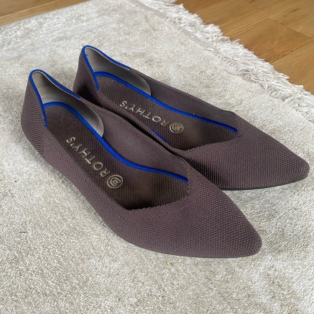 🎉🎉🎉Host Pick! Rothy's Purple Pointed Flats